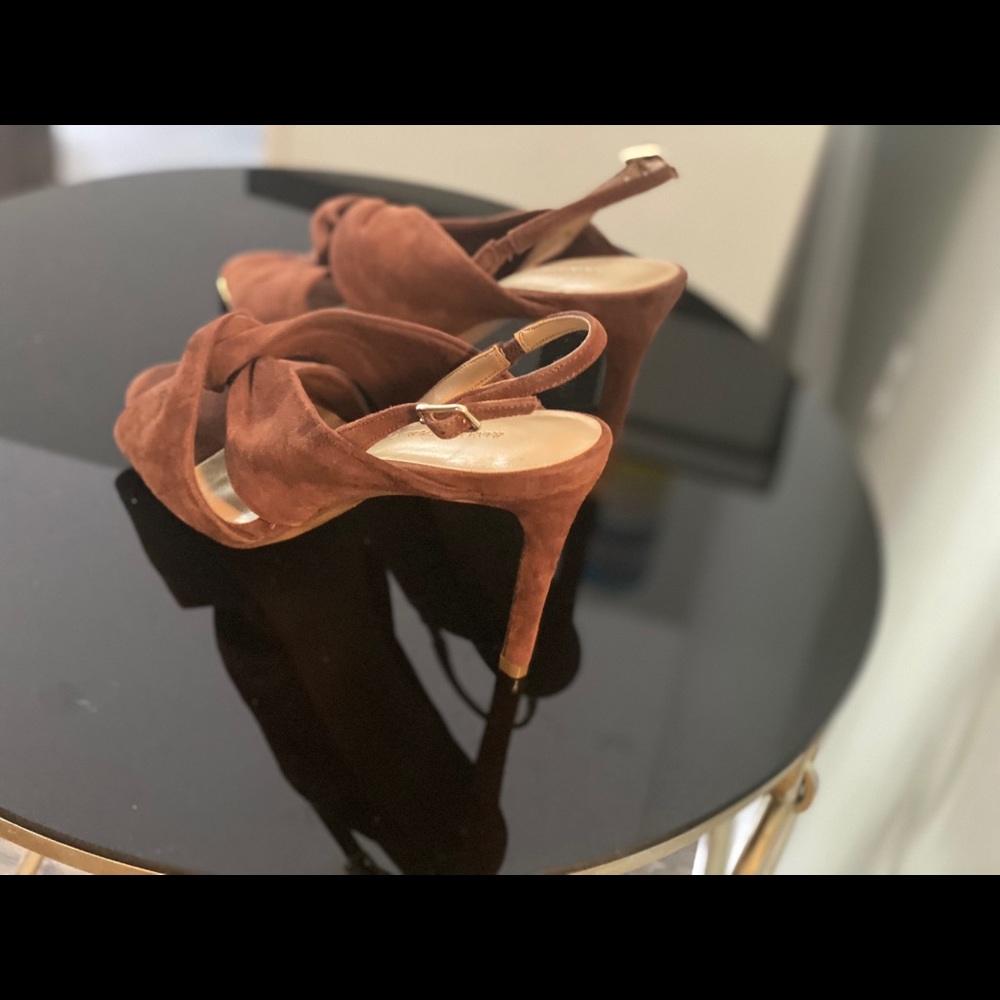 Banana Republic Brown Suede Sandals